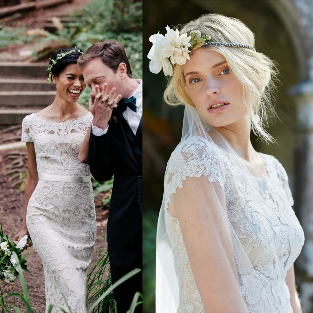 Anthropologie BHLDN August Gown by Tadashi Shoji